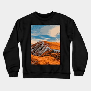 lonely Mountain - Landscape Crewneck Sweatshirt